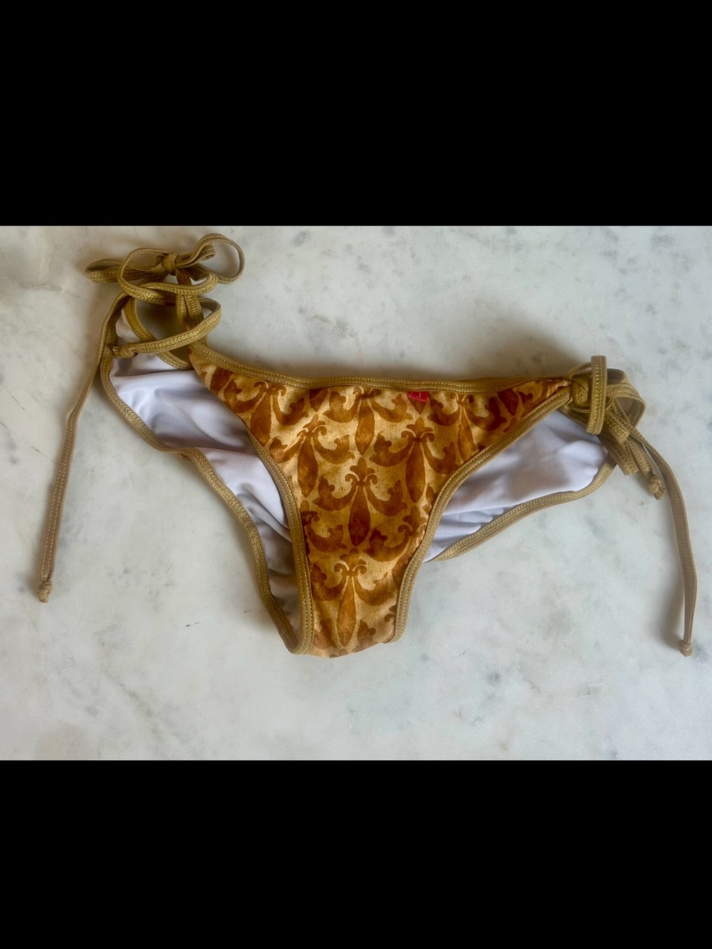 Chynna Dolls Damask Bikini Bottom NWOT